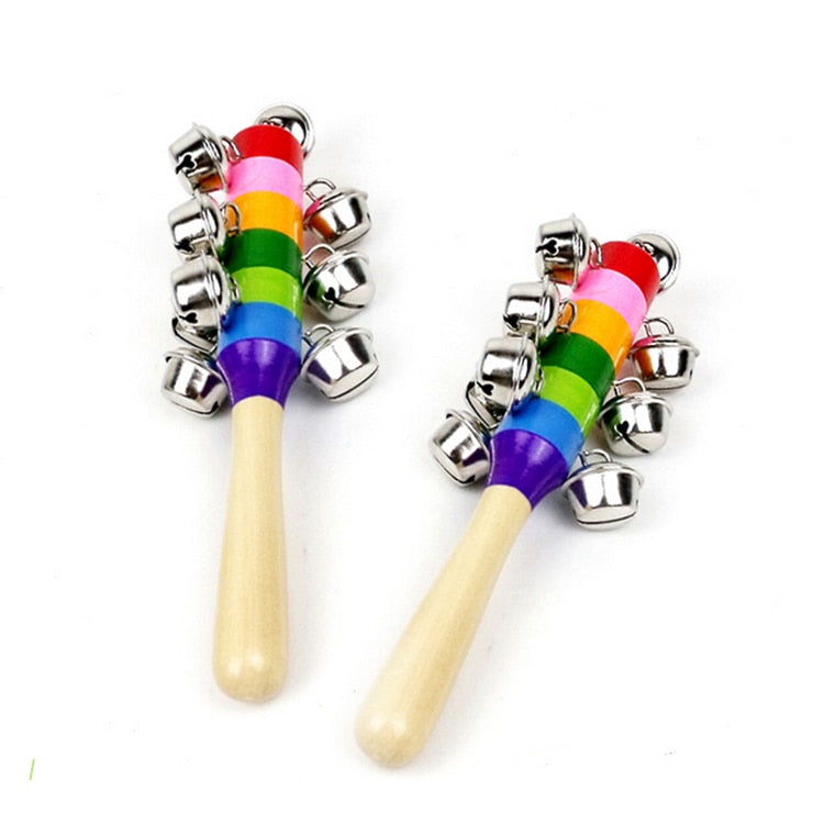 Rainbow Color Hand Bell