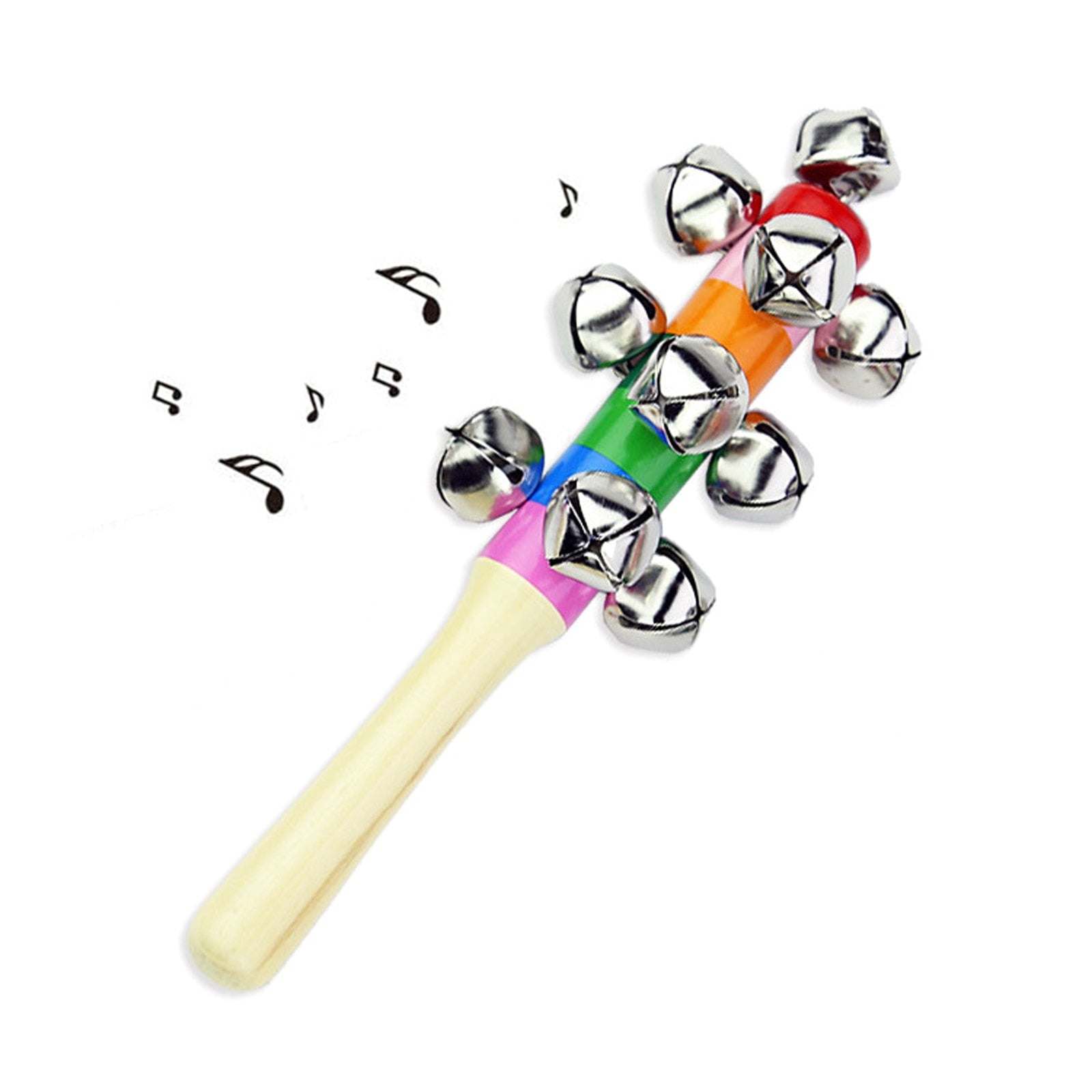 Rainbow Color Hand Bell